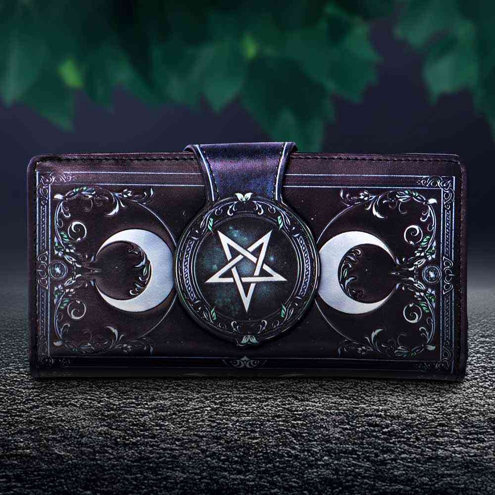 Nemesis Now - Triple Moon Embossed Portefeuille Femme - Multicolore